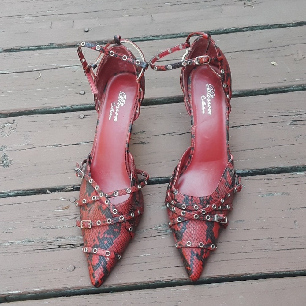 Red/ Black Gorgeous Sandals